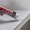 DAP Kwik Seal Plus White Siliconized Latex Kitchen and Bath Sealant and Adhesive 10.1 oz. (Pack of 12)