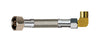 Plumb Pak 3/8 in. Compression in. X 3/8 in. D MIP 60 ft. Stainless Steel Dishwasher Supply Line