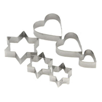 Chef Craft 4 in. W x 8.5 in. L Silver Stainless Steel Cookie Press (Pack of 3)
