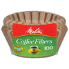 Melitta 8-12 cups Brown Basket Coffee Filter 100 pk - Deal of The Week