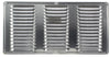 Air Vent 16 in. H x 8 in. W x 8 in. L Mill Aluminum Undereave Vent (Pack of 24)
