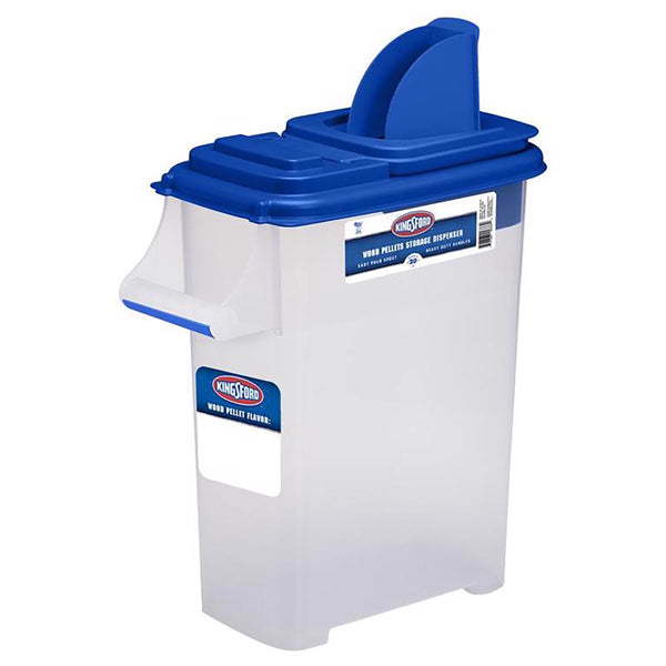 Dispensador de pellets de plástico Kingsford de 16,5 pulg. de largo x 14,5 pulg. de ancho para uso universal (paquete de 3)