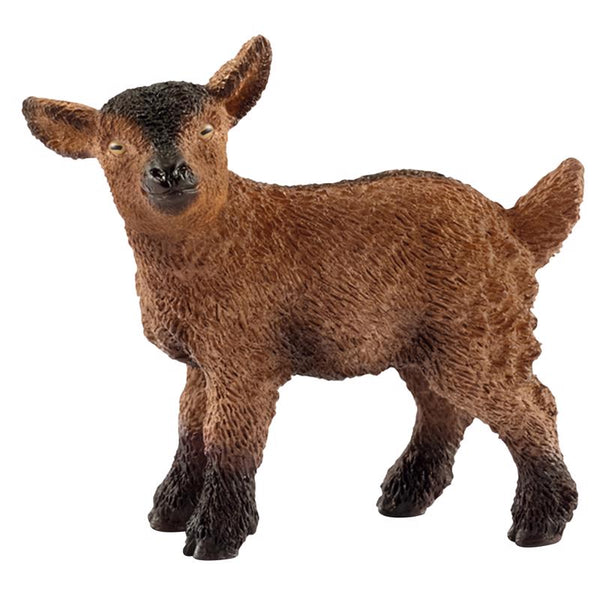 Cabra de juguete de plástico Schleich Farm World de color negro y marrón (paquete de 5)
