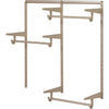 Knape & Vogt Brown Steel Closet Organizer 4 ft. L