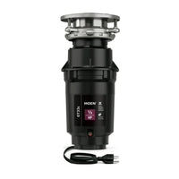 Moen GT33C GT Series 1/3 HP Continuous Garbage Disposal - Black