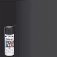 Rust-Oleum Stops Rust Black Night Spray Paint 11 oz. (Pack of 6)