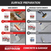 Rust-Oleum Satin Battleship Gray Acrylic Concrete and Garage Floor Paint 1 gal. (Pack of 2)