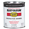 Rust-Oleum Stops Rust Indoor and Outdoor Semi-Gloss Anodized Bronze Protective Enamel 1 qt