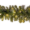 Celebrations Platinum 14 in. D X 9 ft. L LED Prelit Warm White Mixed Pine Christmas Garland