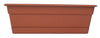 Bloem Dura Cotta 5.75 in. H X 30 in. W X 7.5 in. D Plastic Window Box Terra Cotta - Deal of The Week