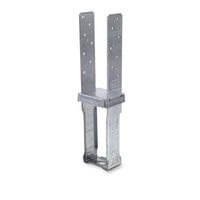 Simpson Strong-Tie 8.38 in. H X 3.96 in. W 12 Ga. Galvanized Steel Column Base - Deal of The Week