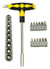 Steel Grip Screwdriver Bit Set Chrome Vanadium Steel 22 pc