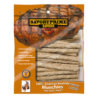 Savory Prime Munchies All Size Dogs Adult Rawhide Sticks Beef Rawhide 5 in. L 30 pk