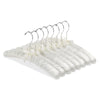 Whitmor 6.25 in. H X 1.25 in. W X 15.25 in. L Metal Bone Satin Pad Hanger 8 pk