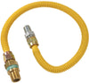 Eastman 1/2 in. MIP in. X 1/2 in. D MIP 18 in. Stainless Steel Gas Connector - Deal of The Week