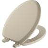Mayfair by Bemis Cameron Elongated Bone Enameled Wood Toilet Seat - Deal of The Week