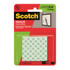 Scotch 1 in. W x 1 in. L Mounting Squares White (Pack of 6)