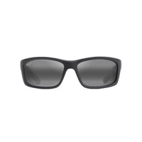 Maui Jim Kanaio Coast Unisex Matte Soft Black/White/Blue Frame Neutral Grey Lens Polarized Sunglasse