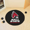 Ball State University Hockey Puck Rug - 27in. Diameter