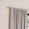 Umbra Twilight Gray Blackout Curtains 52 in. W X 63 in. L