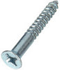 Hillman No. 10 x 1-1/2 in. L Phillips Zinc-Plated Wood Screws 8 pk (Pack of 10)