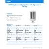 Feit Cylinder E26 (Medium) LED Bulb Natural Light 1000 Watt Equivalence 1 pk