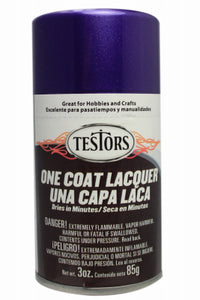Testor'S 1842mt 3 Oz Purple-Licious One Coat Spray Lacquer (Pack of 3)