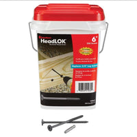 FastenMaster HeadLok 6 in. L Wood Screws 250 pk