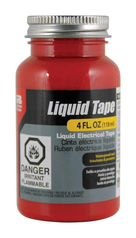 Gardner Bender Liquid Tape Red Rubber Liquid Electrical Tape 4 oz