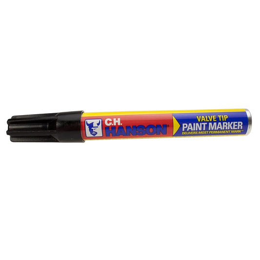 C.H. Hanson Black Valve Tip Paint Marker 1 pk (Pack of 12)