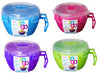 Sistema Polypropylene Assorted Klip It Noodle Bowl 31.79 oz. Capacity (Pack of 4)