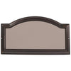 Hillman Distinctions Gloss Die-Cast Zinc Bronze Address Plate (Pack of 3)