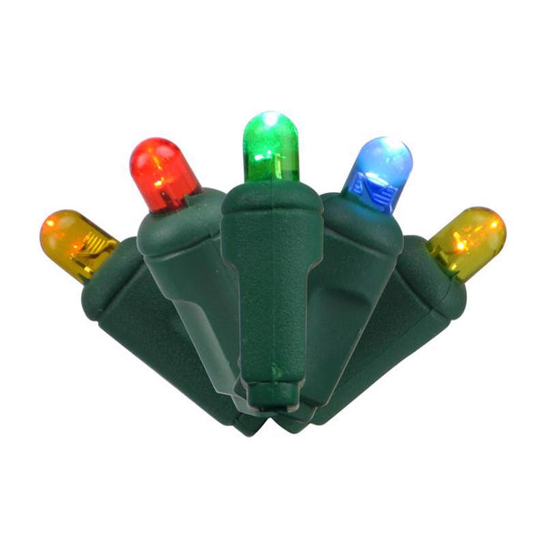 Celebrations Platinum LED Mini Multicolored 50 ct String Christmas Lights 25 ft. - Deal of The Week