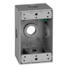 Sigma Engineered Solutions New Work 18.3 cu in Rectangle Die-Cast Metal 1 gang Weatherproof Box Gray - Deal of The Week