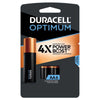 Duracell Optimum AA Alkaline Batteries 6 pk Carded