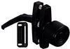 National Hardware Matte Black Zinc Universal Knob Latch 1 pk