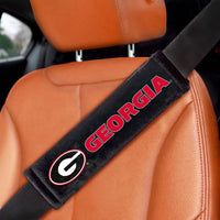 Embroidered Seatbelt Pad - 2 Pieces