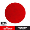 Diablo SandNet 9 in. L X 9 in. W Ceramic 100 Grit Medium Drywall Sand Pad