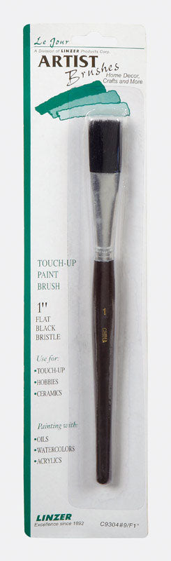 Linzer 1 in. W Flat Touch-Up Paint Brush (Pack of 12)