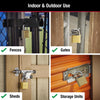 Master Lock 1.13 in. H X 2 in. W X 6.56 in. L Steel 4-Dial Combination Padlock
