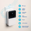 Heath Zenith Piezo Black/White Plastic Wireless Door Bell