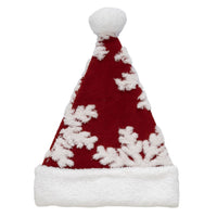 Dyno 17 in. Snowflake Santa Hat 1 pk (Pack of 12)