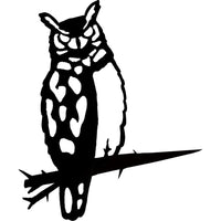 Esschert Design Metal Owl Tree Silhouette