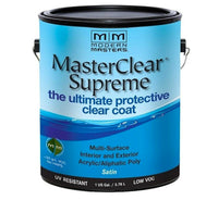 Modern Masters MasterClear Supreme Satin Clear Water-Based Protective Coating 1 gal - Deal of The Week