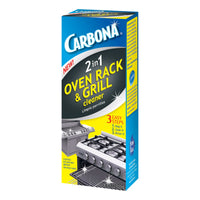 Carbona Stainless Steel Blue No Scent 2-In-1 Liquid Oven Rack and Grill Cleaner 16.8 oz.