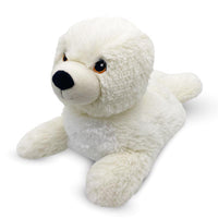 Warmies Baby Seal Stuffed Animals Plush White
