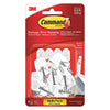 3M Command Small Plastic Hook 1-5/8 In. L 9 Pk