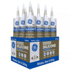 GE Silicone 2 Almond Silicone 2 Window and Door Silicone 10.1 oz. (Pack of 12) - Deal of The Week
