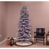 Holiday Bright Lights 7-1/2 ft. Slim LED 1250 ct Emerald Pine Color Changing Christmas Tree