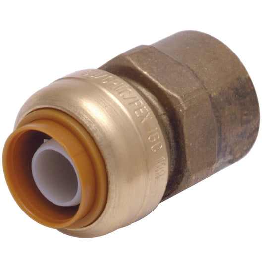 SharkBite Push to Connect 3/4 in. PTC X 1/2 in. D FNPT Brass Adapter